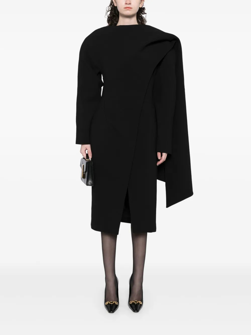 Scarf Wool Coat