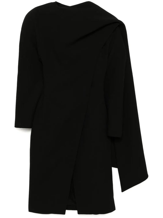 Scarf Wool Coat