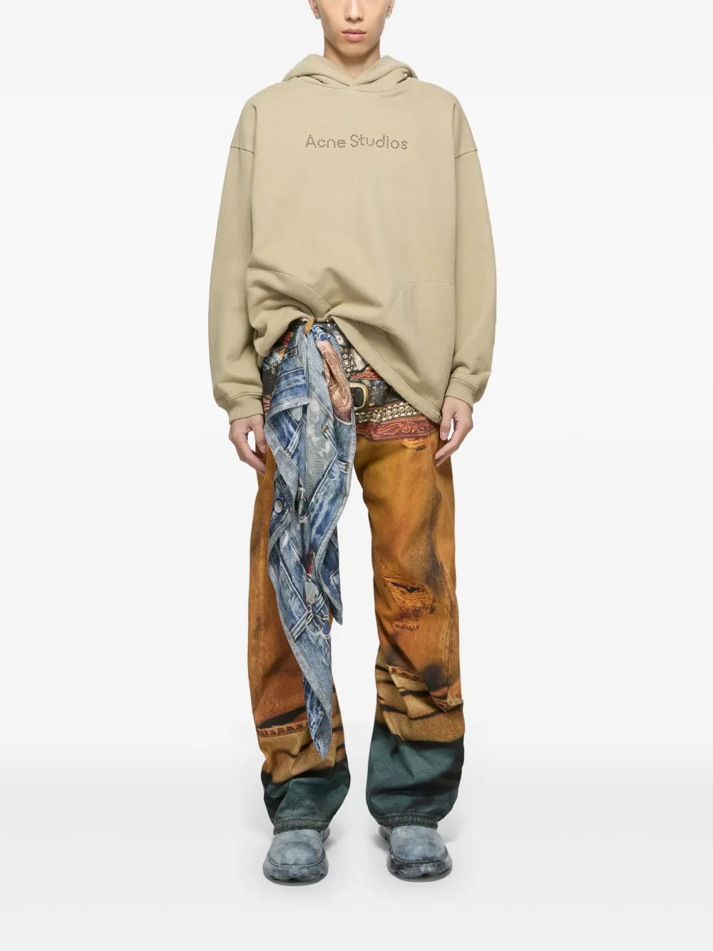 Stud-Logo Hoodie