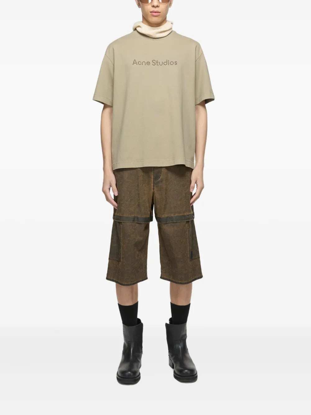 Studded-Logo T-Shirt