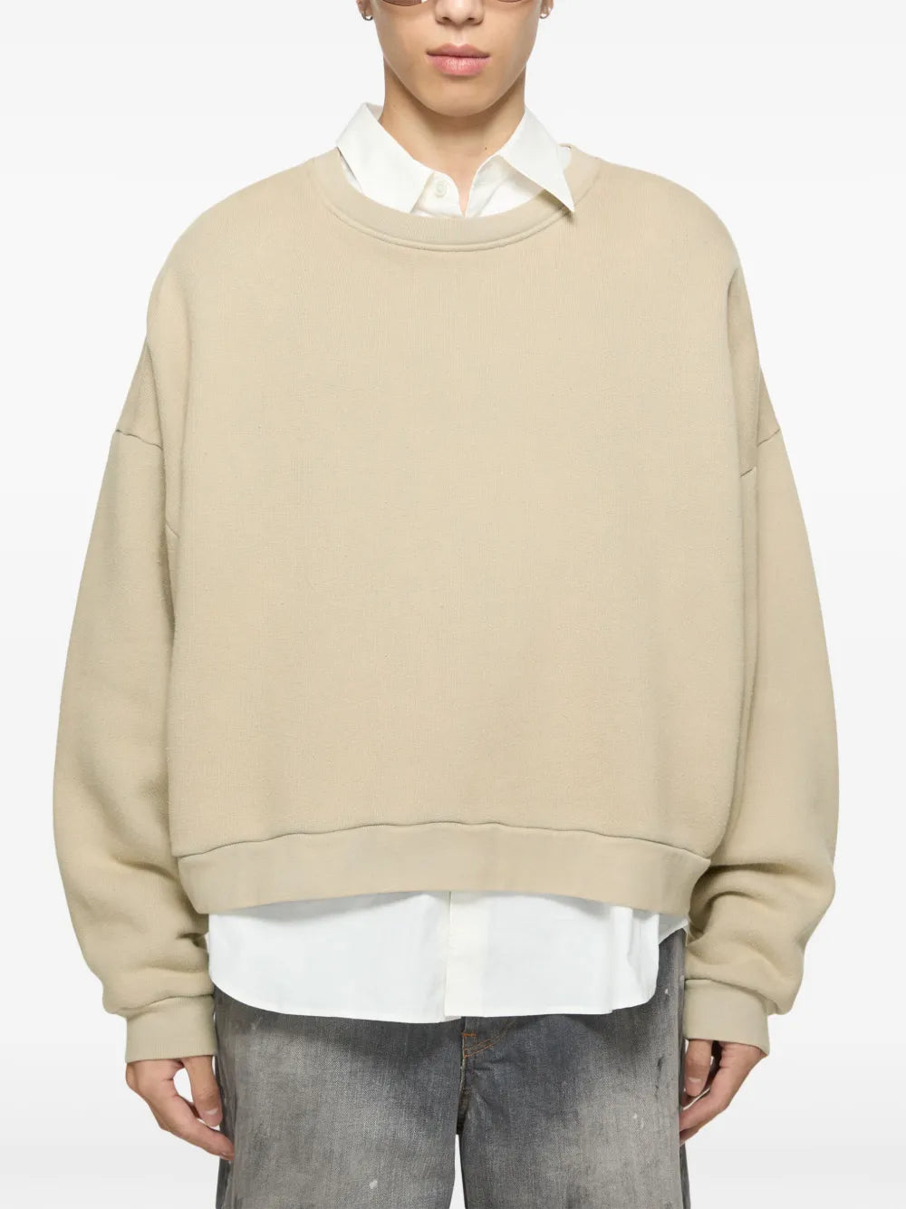 Logo-Patch Jersey Sweatshirt