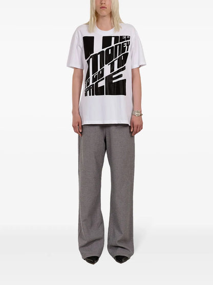 Slogan-Print T-Shirt