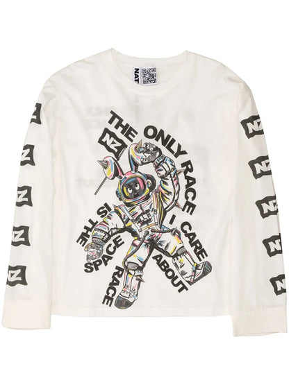 Slogan-Print T-Shirt