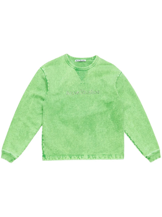 Studded-Logo Sweatshirt