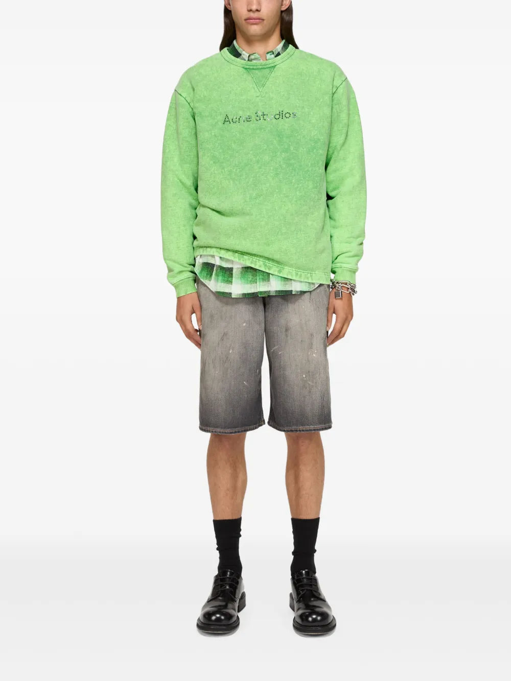Studded-Logo Sweatshirt
