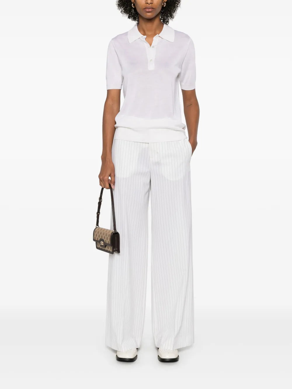 Pinstriped Trousers