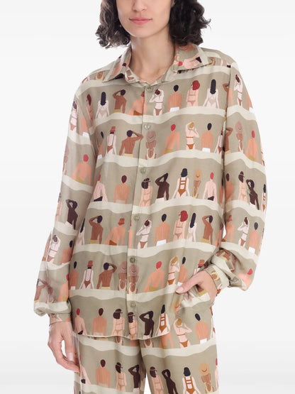 Graphic-Print Shirt