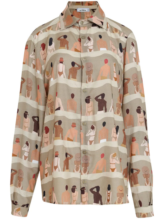 Graphic-Print Shirt