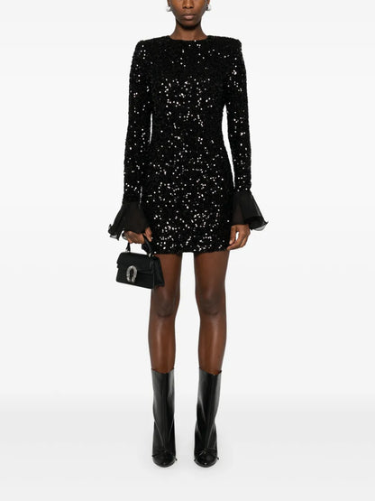 Sequinned Mini Dress