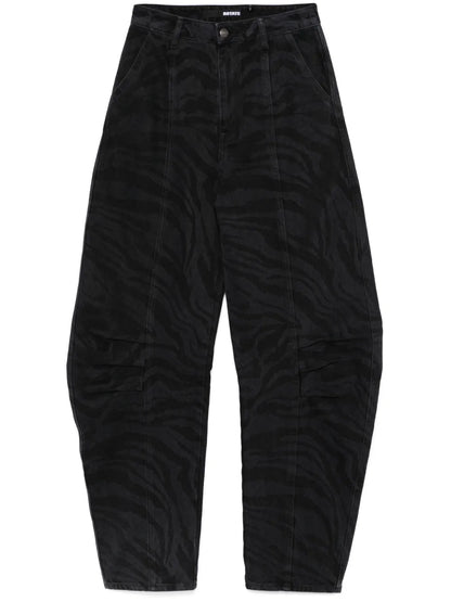 Zebra Twill Trousers