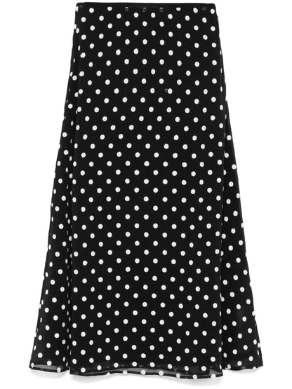 Chiffon Midi Skirt