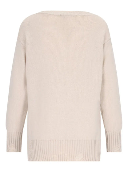 Destroyed-Detailing Sweater