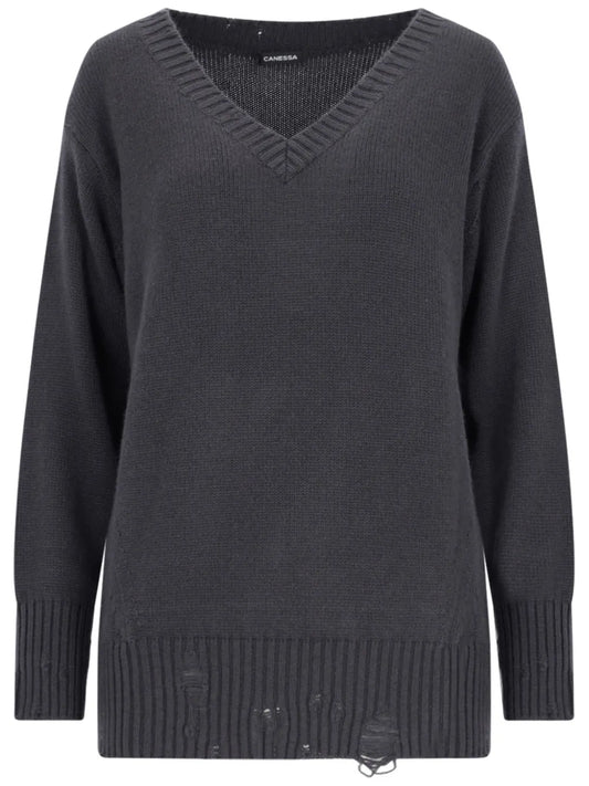 Distressed Sweater