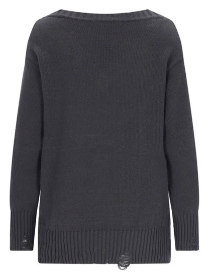 Distressed Sweater