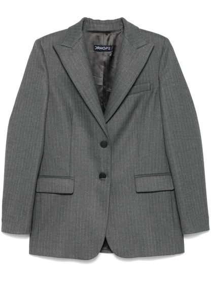 Pinstriped Blazer
