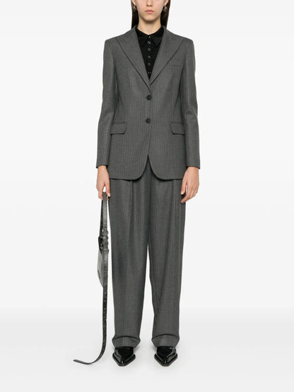 Pinstriped Blazer