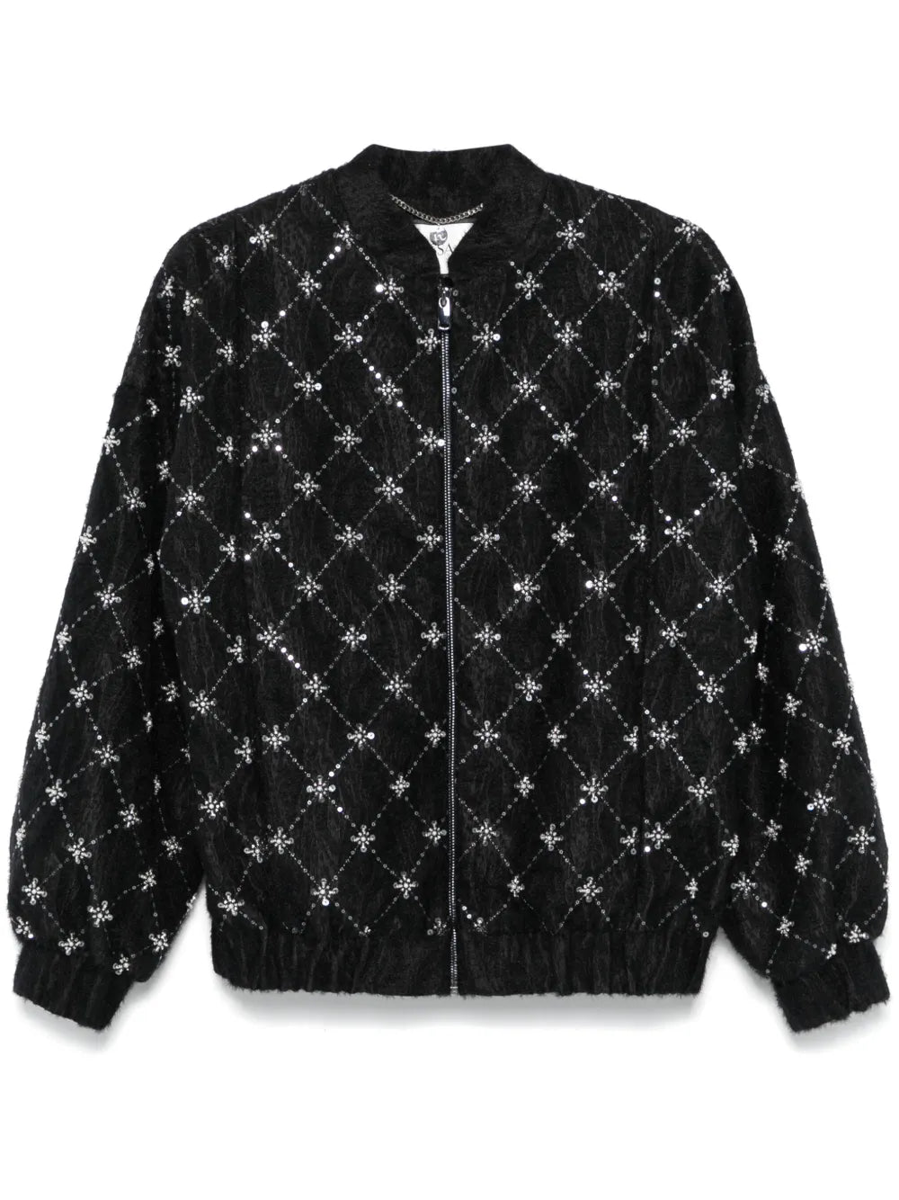 Embroidered Jacquard Jacket