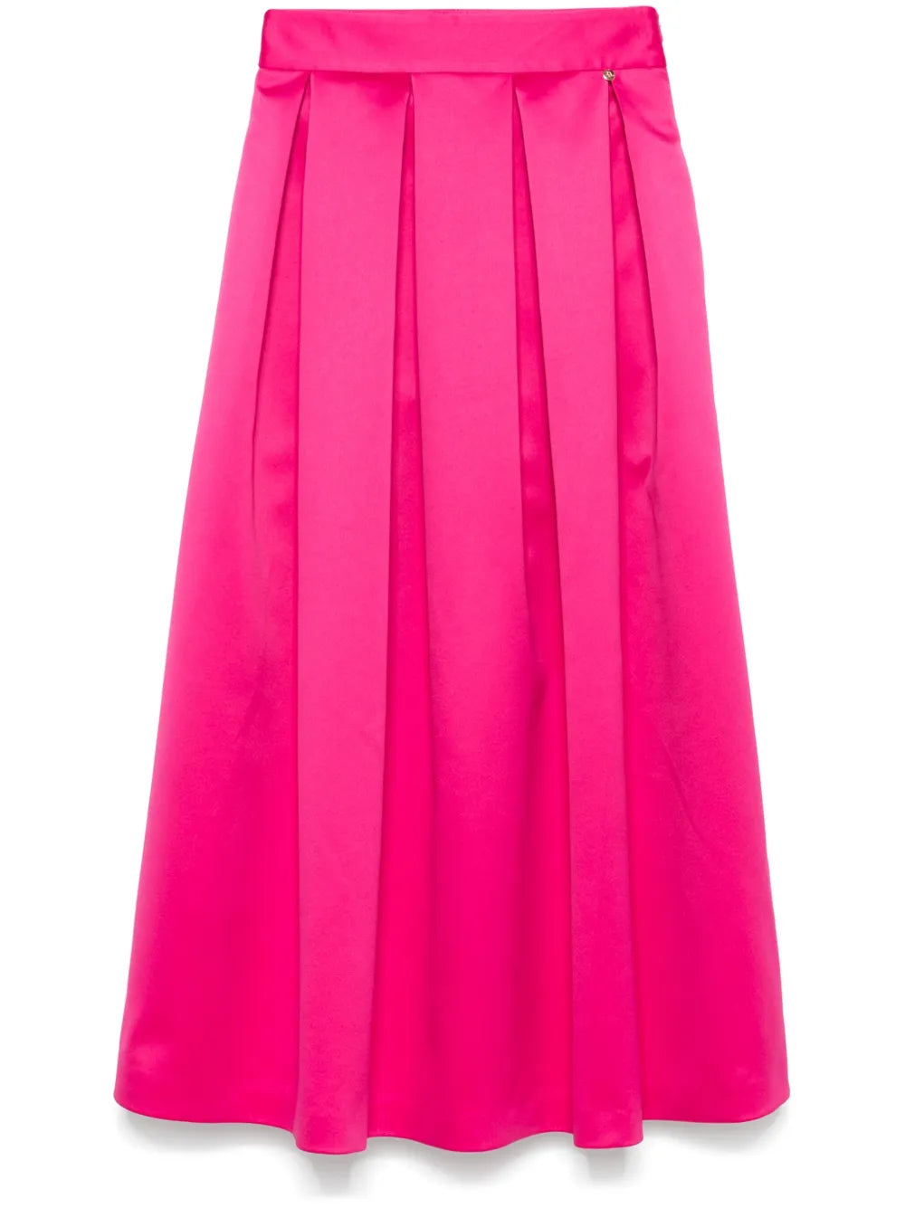 Pleated Midi Skirt