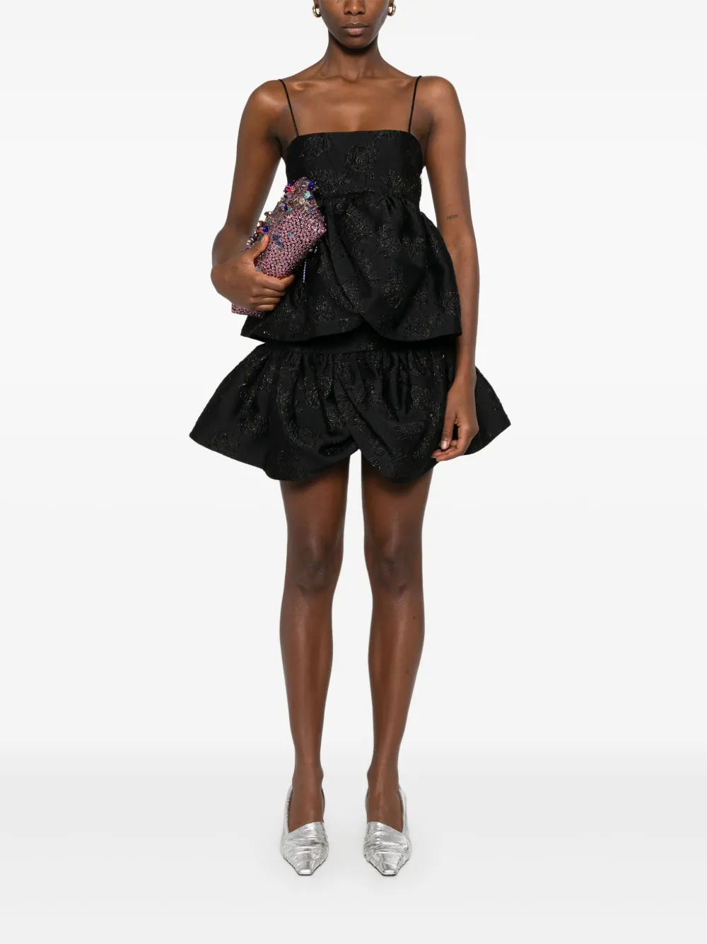 Jacquard Mini Skirt