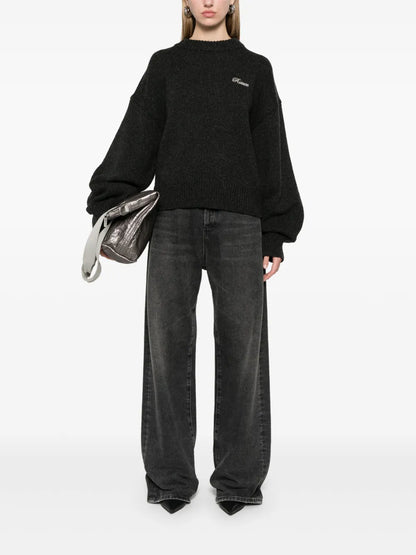 Knit Crewneck' Sweater