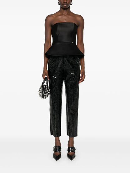 Taffeta Corset Top