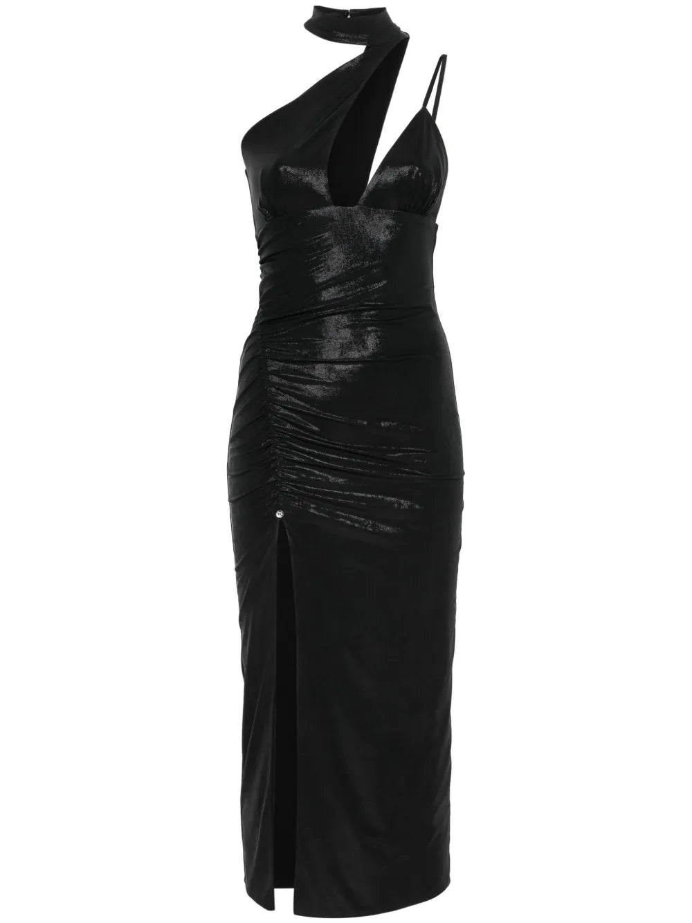 Cut-Out Detail Midi Dress