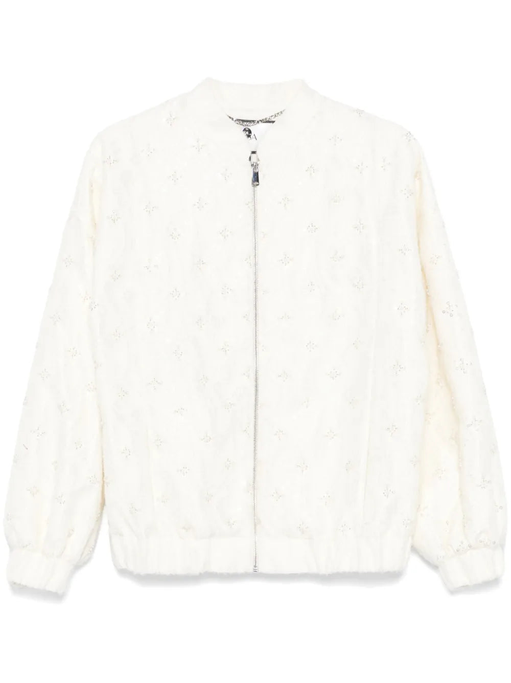 Embroidered Jacquard Jacket