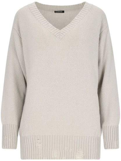 Distressed Sweater