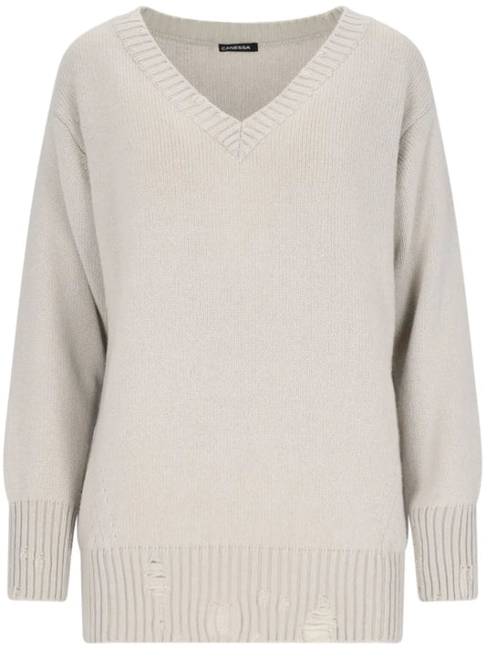 Distressed Sweater
