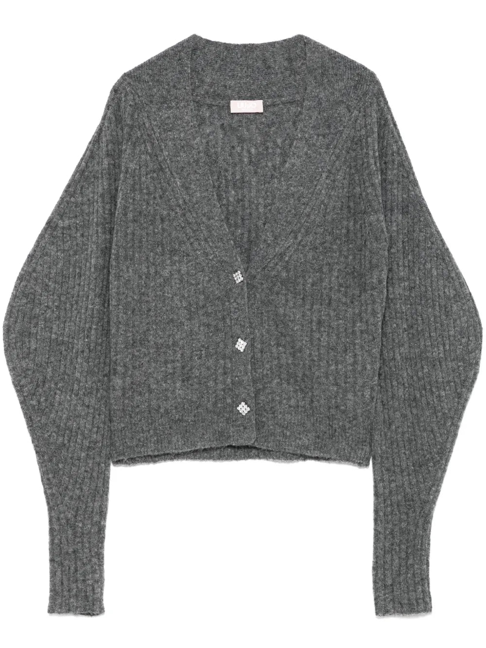 Ribbed-Knit Cardigan