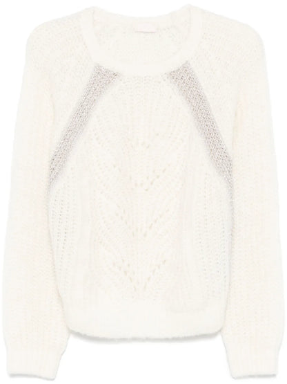 Lurex-Detail Sweater