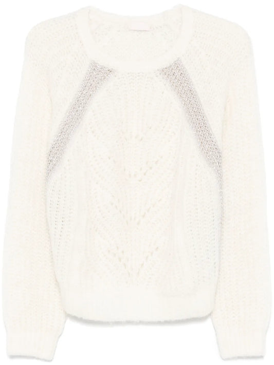 Lurex-Detail Sweater