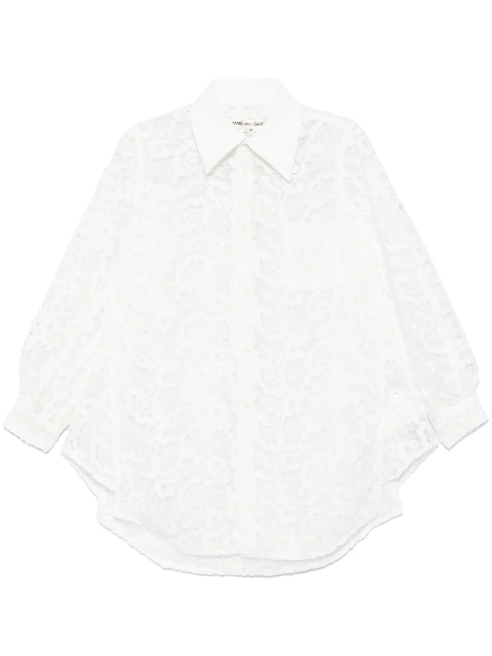 Guipure-Lace Shirt