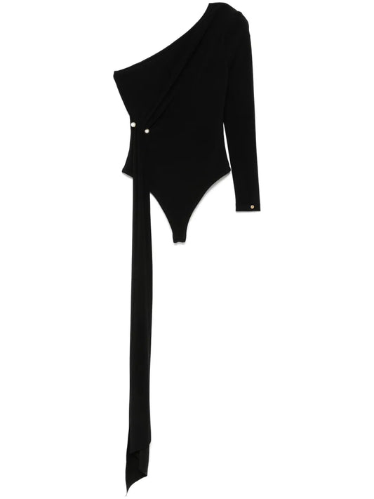 Pearl-Detail Bodysuit