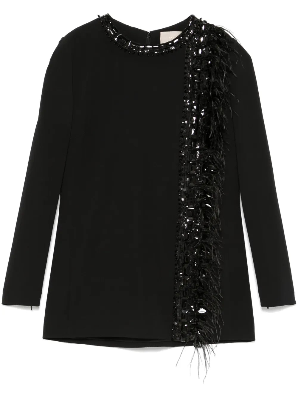 Embroidered Cady Blouse