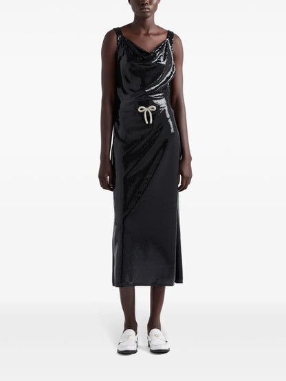 Sequined Midi Dress