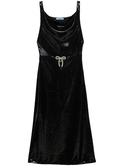 Sequined Midi Dress