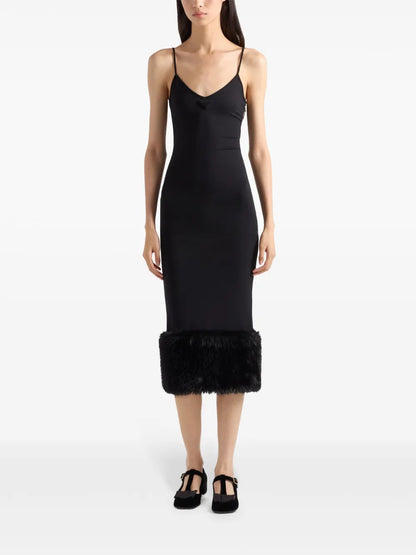Jersey Midi Dress