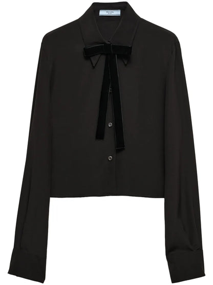 Bow-Detail Shirt
