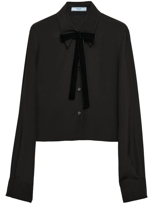 Bow-Detail Shirt