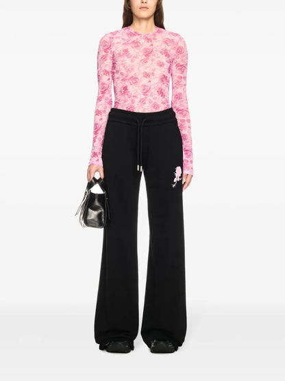 Off Stamp Roses Top