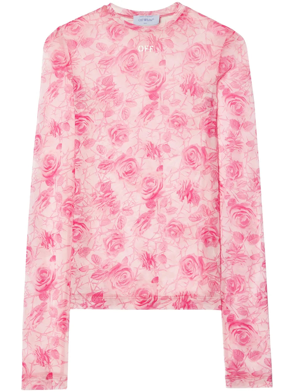 Off Stamp Roses Top