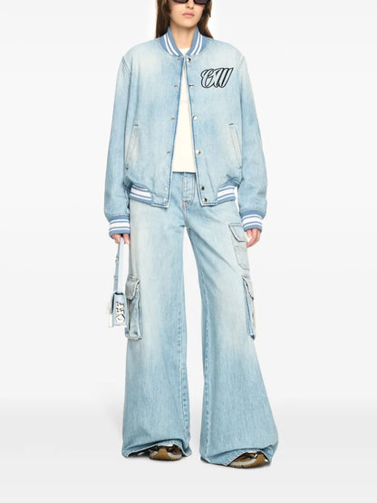 Denim Bomber Jacket