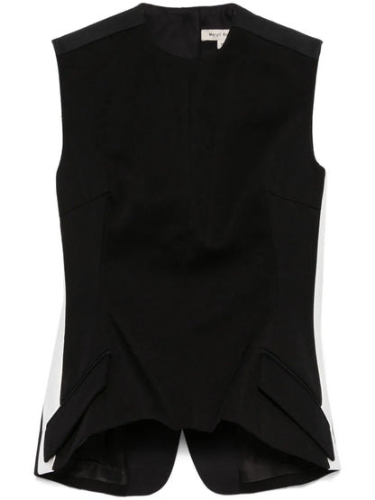 Twill-Weave Vest