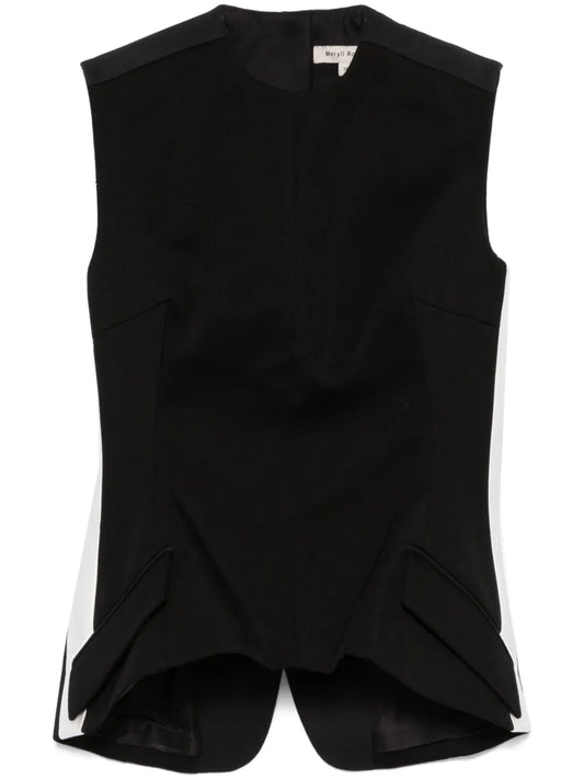 Twill-Weave Vest