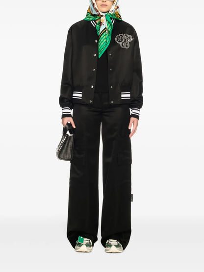 Satin Bomber Jacket