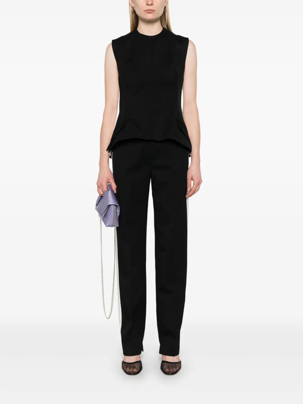 Twill-Weave Trousers