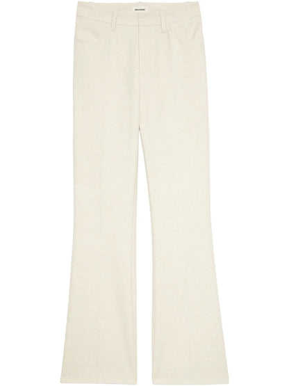 Straight-Leg Trousers