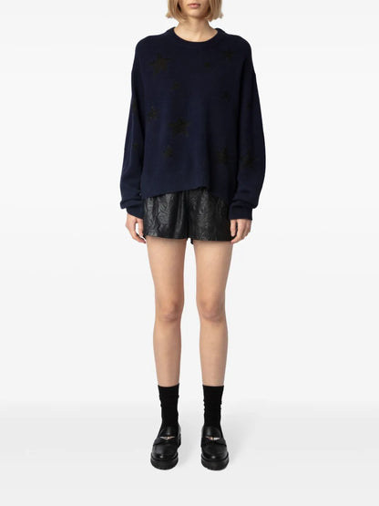 Sequin-Embellished Jumper