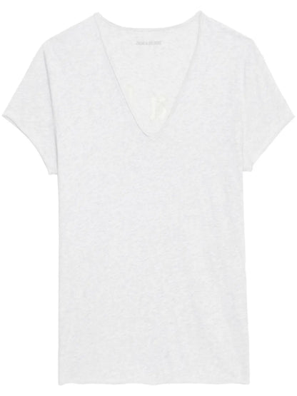 Slogan-Detail T-Shirt